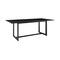 Armen Living Grand Outdoor Patio 5-Piece Dining Table Set in Aluminum with Gray Cushions 840254333260 - alternate 6